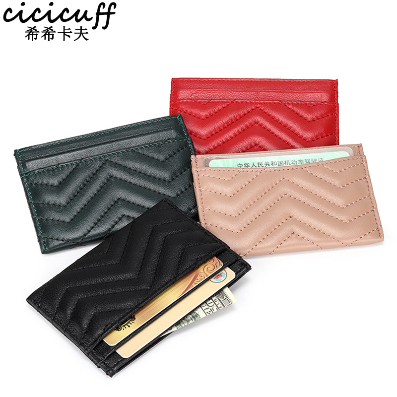 Card Case Minimalist - Ultrathin Card Holder Minimalist Slim Sheepskin