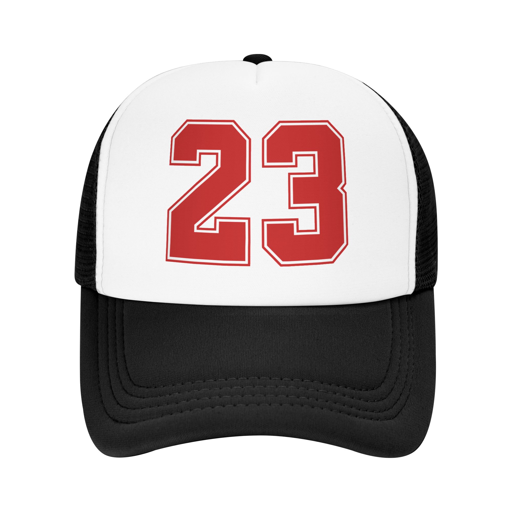 Hat Snapback Cap - Classic 23 Number Baseball Cap for