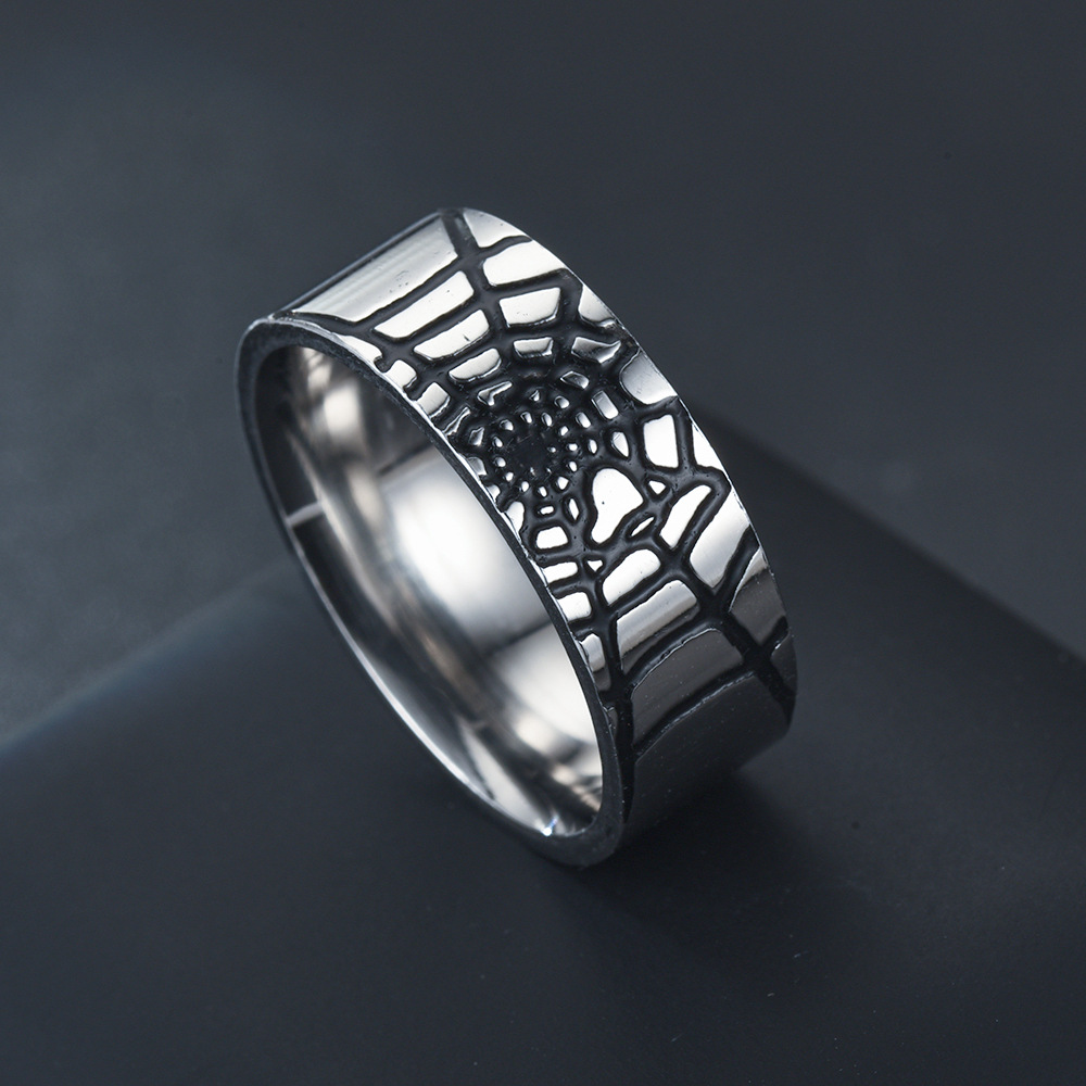 Stainless Steel Simple Spider  - Men Accessories Name 评论和价格