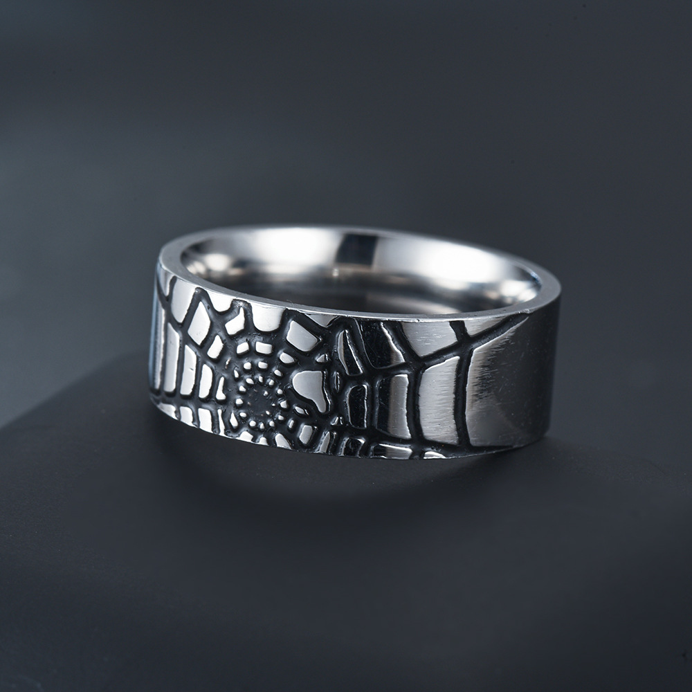 Stainless Steel Simple Spider  - Men Accessories Name 评论和价格
