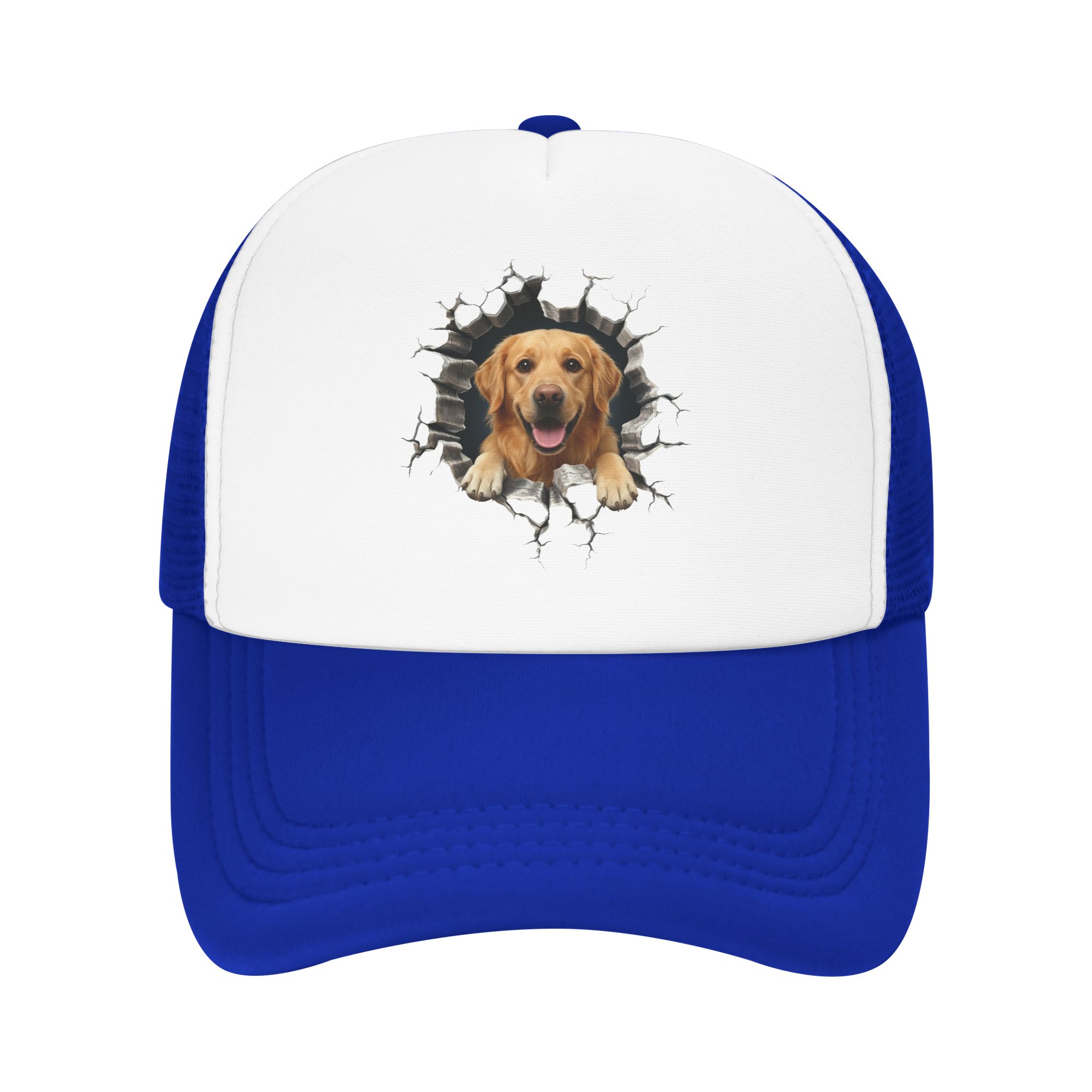 Breaking Through Golden Retrie - Hat Snapback Cap 评论和价格