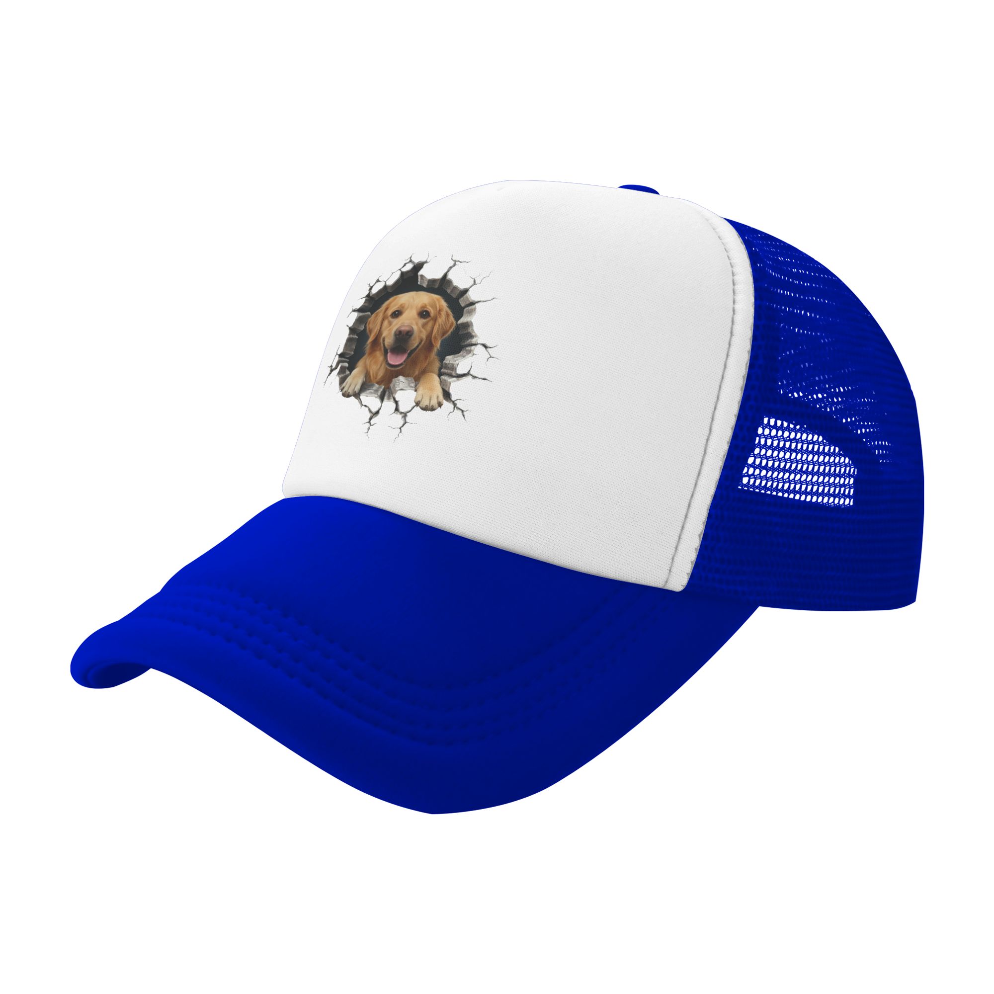 Breaking Through Golden Retrie - Hat Snapback Cap 评论和价格