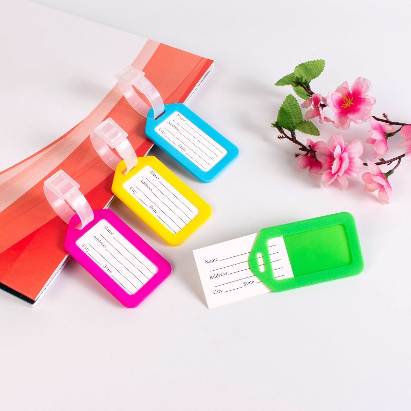 5PCS Luggage Tag Boarding Ship - Men Accessories Name 评论和价格