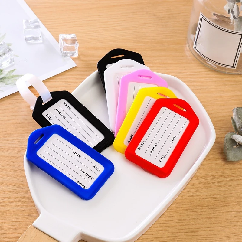 5PCS Luggage Tag Boarding Ship - Men Accessories Name 评论和价格
