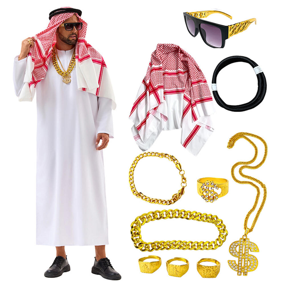 Arabian Dubai Costume Uae Shei - Men Accessories Uae 评论和价格