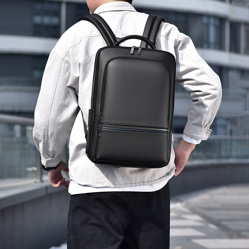 PU Leather Men's Backpack USB  - Men'S Accessories Backpack 评论和价格