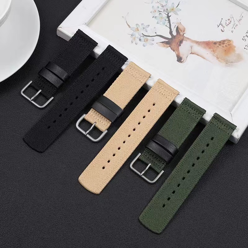 22MM Nylon Watch Strap Men Wom - Zulu Men Accessories 评论和价格
