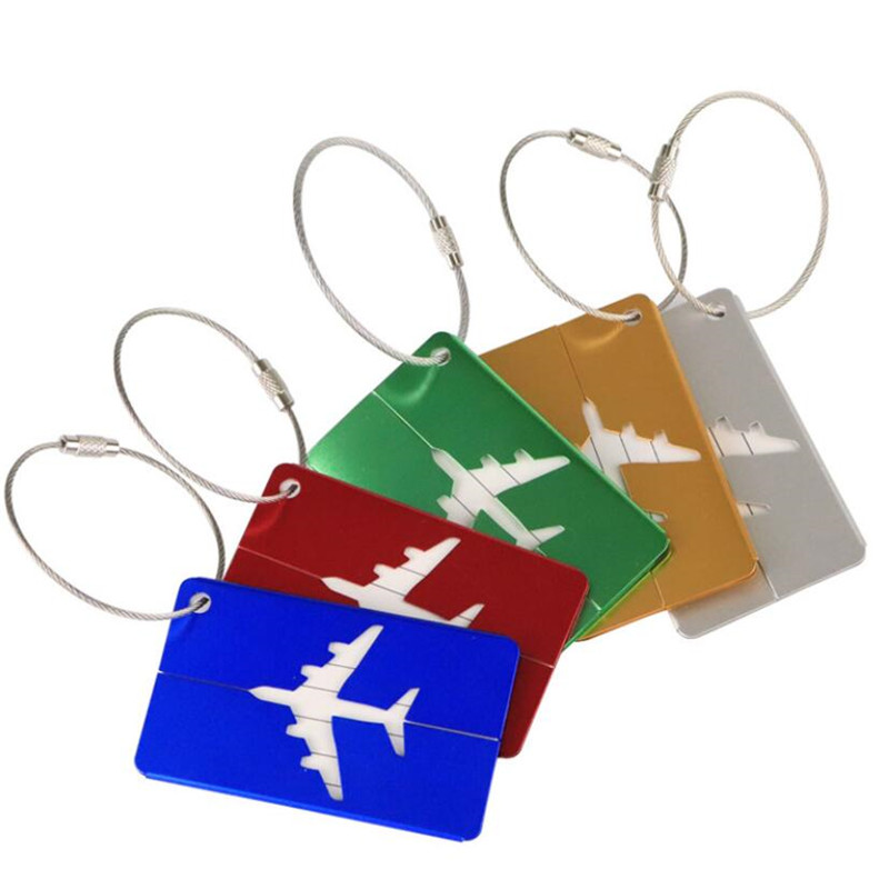 New Fashion Luggage Tags Alumi - Men Accessories Name 评论和价格