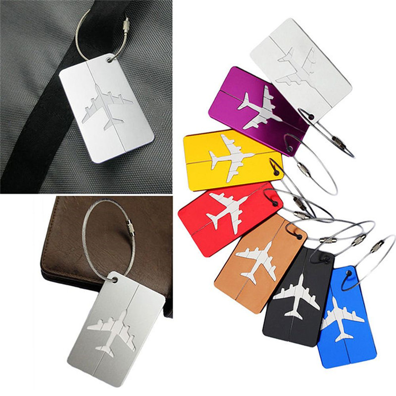 New Fashion Luggage Tags Alumi - Men Accessories Name 评论和价格