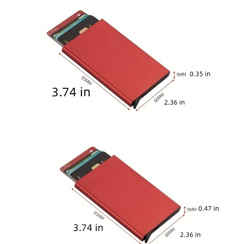 Smart Wallet Card Holder Metal - Card Case Minimalist 评论和价格