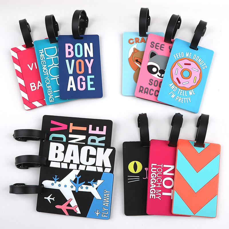 1pc Cartoon Animal PVC Luggage - Men Accessories Name 评论和价格
