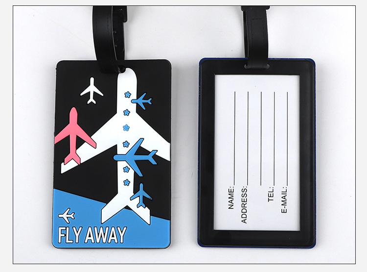 1pc Cartoon Animal PVC Luggage - Men Accessories Name 评论和价格