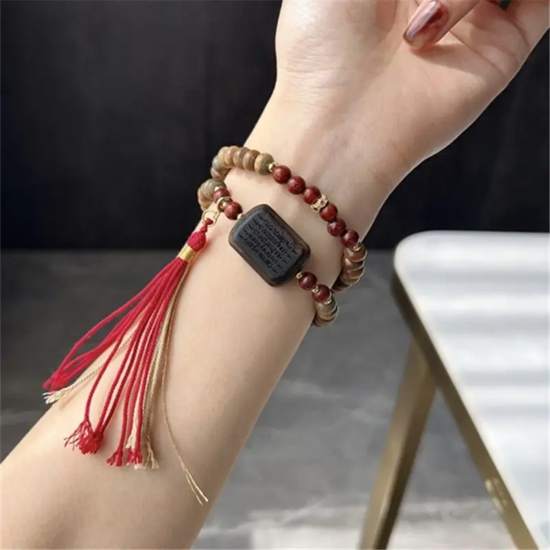 Natural Green Sandalwood Bead  - Bracelet Beaded Men 评论和价格