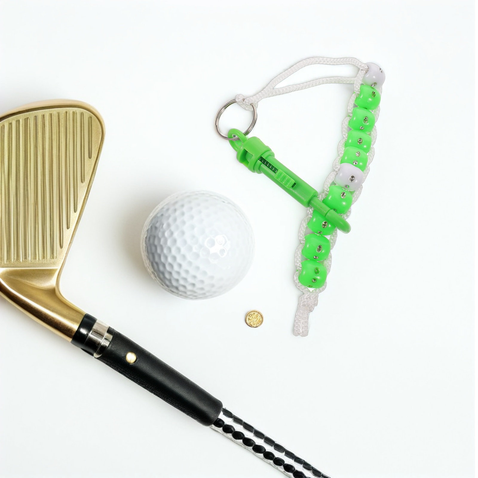 Golf Score Counter Bracelet Rh - Bracelet Beaded Men 评论和价格