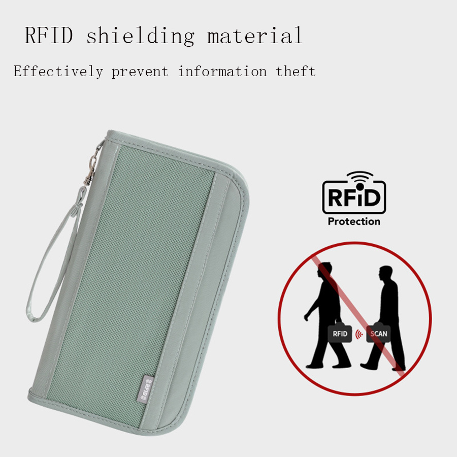 1 Pcs Travel Wallet RFID Block - Card Case Minimalist 评论和价格