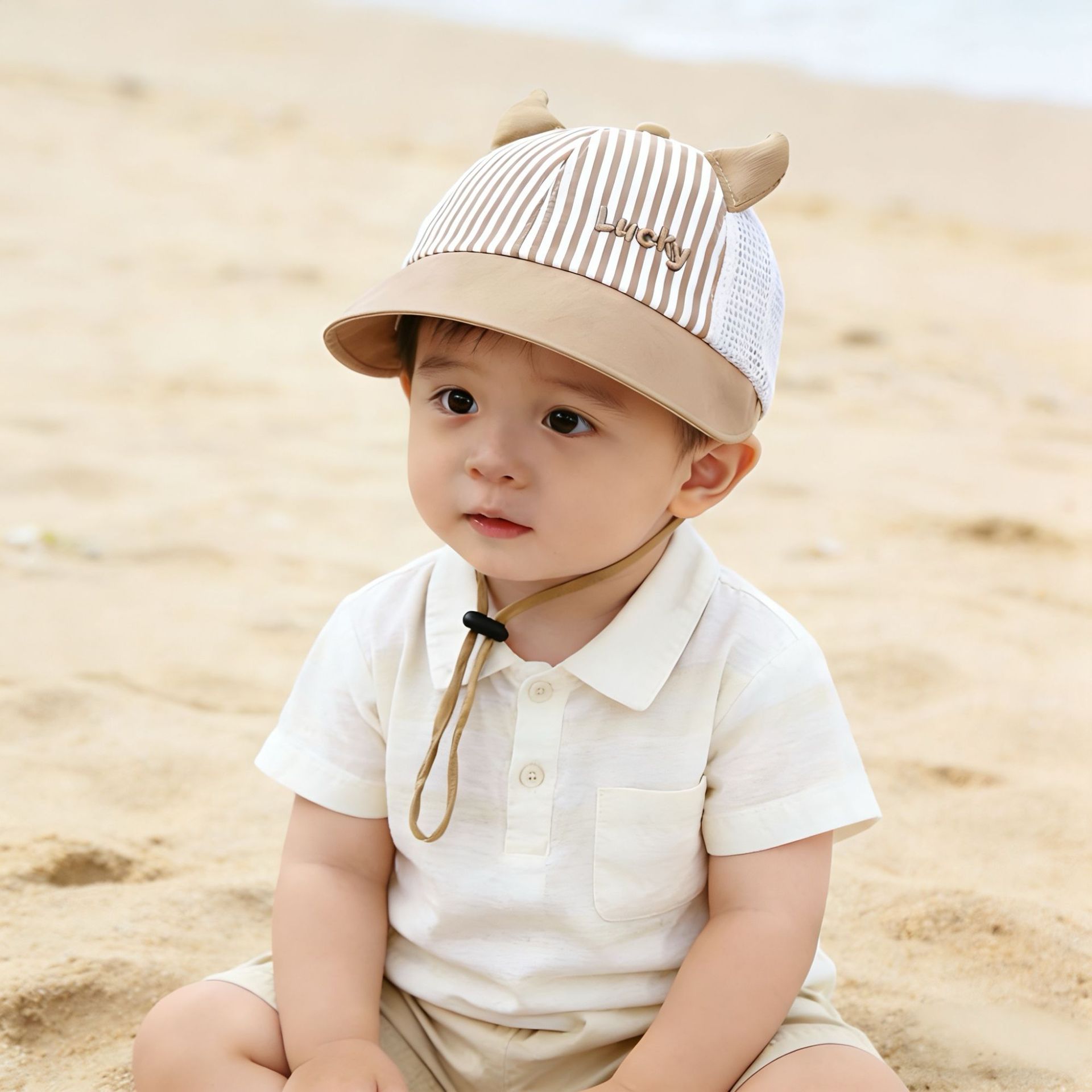 Baby Kids Cotton Baseball Cap  - Hat Snapback Cap 评论和价格