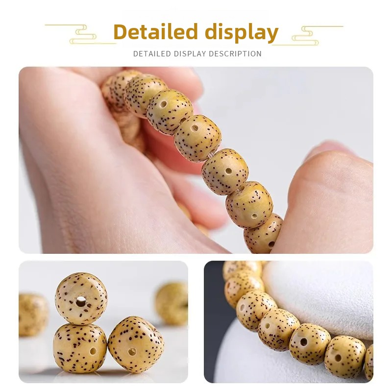 High Density Golden Seed Star  - Bracelet Beaded Men 评论和价格