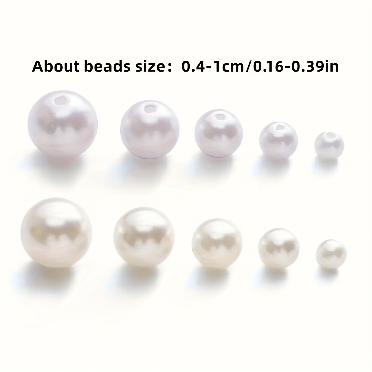 1388pcs 4/6/8/10mm Black, Whit - Bracelet Beaded Men 评论和价格