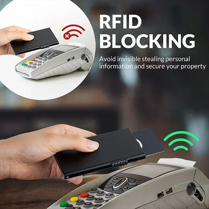 Anti-RFID Blocking Wallet for  - Card Case Minimalist 评论和价格