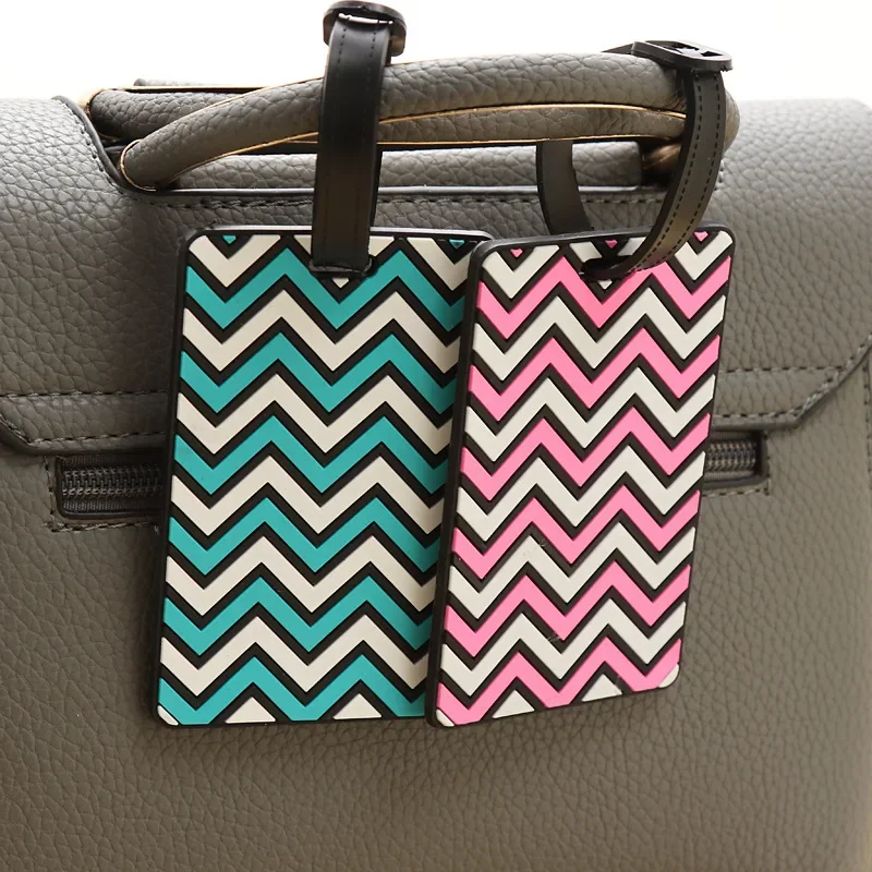 Geometric Luggage Tags for Wom - Men Accessories Name 评论和价格